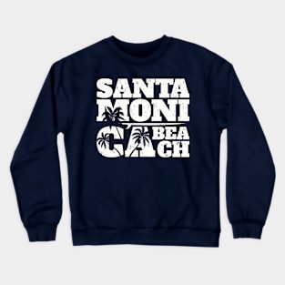 Santa monica beach Crewneck Sweatshirt